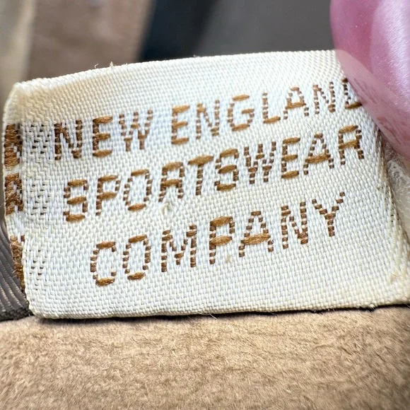 Vintage 70's  Taupe Leather Belted Jacket Ralph Lauren‎ Style USA 14 - Picture 9 of 9